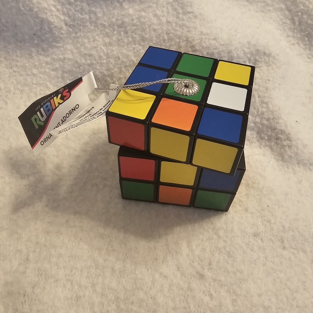 Rubik's Cube Official Plastic Ornament